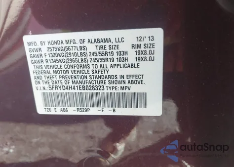 2014 Acura Mdx Technology Package z USA, uszkodzony, nr VIN 5FRYD4H41EB028323